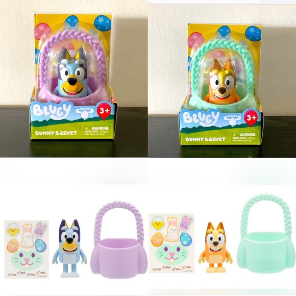 Bluey Toys Bluey New Easter Baskets 2 Pack W Bluey Bingo Poshmark